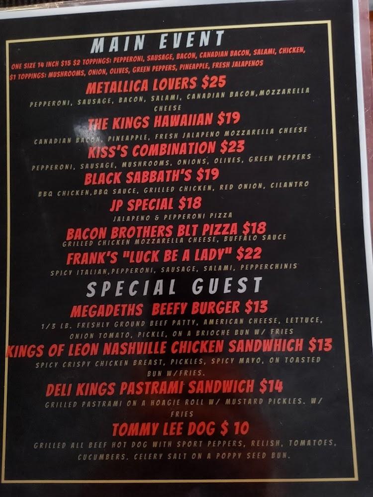 Crowleys Tavern Pizza and Brew Menu image 1